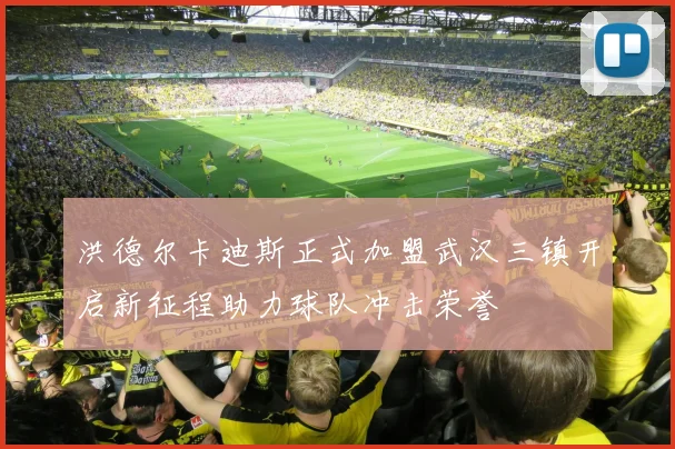 洪德尔卡迪斯正式加盟武汉三镇开启新征程助力球队冲击荣誉